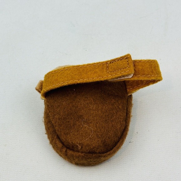 Wellie Wishers Brown Felt Acorn Belt Bag & Notebook Notepad Lot - Picture 3 of 8